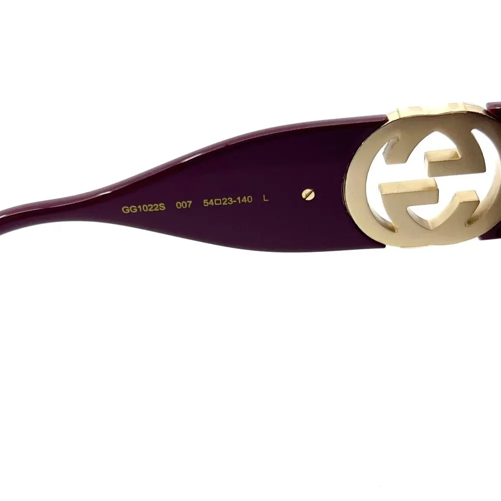New, GUCCI Sunglasses GG1022S 007 Authentic